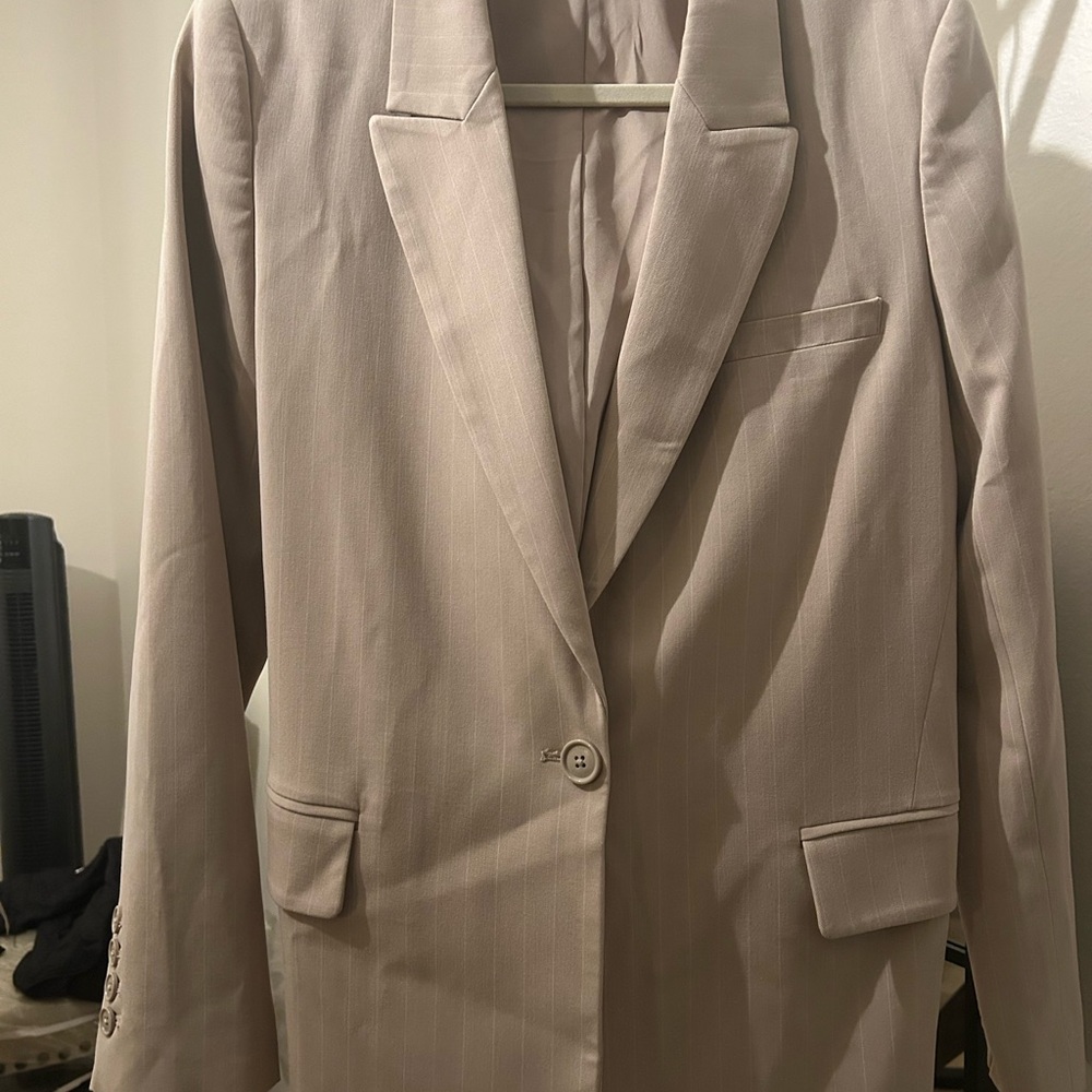 Halogen Light Tan Blazer